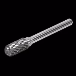 Tungsten Carbide Rotary Burr Cylindrical Ball Nose &#216;10mm