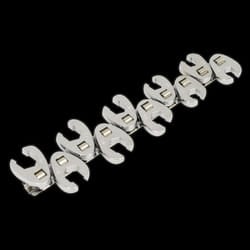 Crow&#39;s Foot Wrench Set 10pc Flare Nut 3/8&quot;Sq Drive Metric