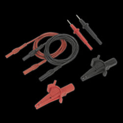 Automotive Test Lead & Crocodile Clip Set 6pc