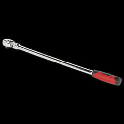 Ratchet Wrench Flexi-Head Extra-Long 600mm 1/2&quot;Sq Drive
