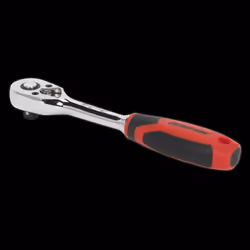 Ratchet Wrench 1/4"Sq Drive Pear-Head Flip Reverse