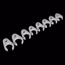 Crow&#39;s Foot Spanner Set 8pc 1/2&quot;Sq Drive Metric