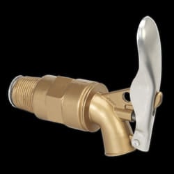 Lockable Drum Tap 3/4&quot;BSP Auto-Release