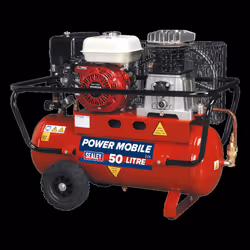 Air Compressor 50L Belt Drive Petrol Engine 5.5hp