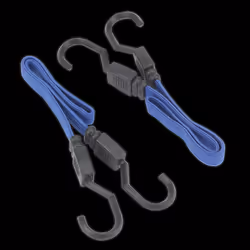 Flat Bungee Cord Set 460mm 2pc