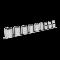 Socket Set 9pc 1/2&quot;Sq Drive Whitworth