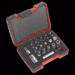 TRX-P* & Security TRX-TS* Bit Set 23pc 1/4&quot; & 3/8&quot;Sq Drive