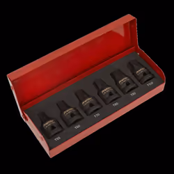 Impact TRX-Star* Socket Bit Set 6pc 1/2"Sq Drive