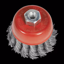 Twist Knot Wire Cup Brush &#216;65mm M10 x 1.25mm