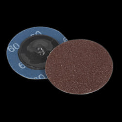 Quick-Change Sanding Disc &#216;50mm 60Grit Pack of 10