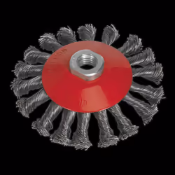 Conical Wire Brush &#216;115mm M14 x 2mm
