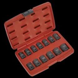 Impact Socket Set 13pc 1/2&quot;Sq Drive Total Drive&#174;