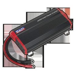 SEALEY - PI2000 Power Inverter Modified Sine Wave 2000W 12V DC - 230V 50Hz