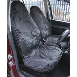 SEALEY CSC6 Seat cover black Waterproof Nylon Front