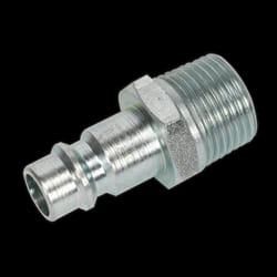 Screwed Adaptor Male 3/8&quot;BSPT Pack of 2