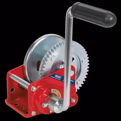 Geared Hand Winch with Brake 540kg Capacity
