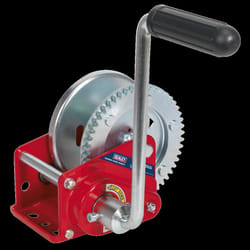 Geared Hand Winch with Brake 540kg Capacity