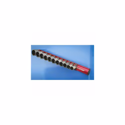 Socket Retaining Rail Magnetic 3/8&quot;Sq Drive 12 Clips