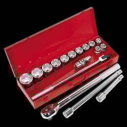 Socket Set 17pc 3/4&quot;Sq Drive WallDrive&#174; Metric