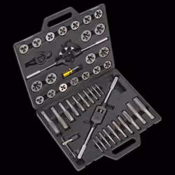Tap & Die Set 45pc Split Dies Imperial