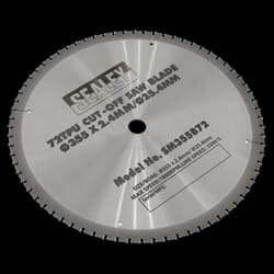 Cut-Off Saw Blade &#216;355 x 2.4mm/&#216;25.4mm 72tpu