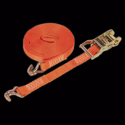 Ratchet Strap 25mm x 8m Polyester Webbing 1500kg Breaking Strength