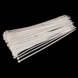 Cable Tie 300 x 4.8mm White Pack of 100