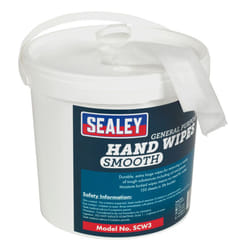 Sealey SCW3 Hand Wipes Bucket 3ltr - Pack Of 150