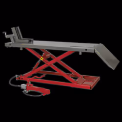 Motorcycle Lift 680kg Capacity Heavy-Duty Air/Hydraulic