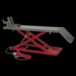 Motorcycle Lift 680kg Capacity Heavy-Duty Air/Hydraulic