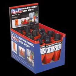 Clip-On Funnel with Spout - Display Box of 12