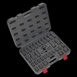 Impact Socket Set 34pc 1/2&quot;Sq Drive Metric