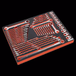 Tool Tray with Specialised Spanner Set 44pc