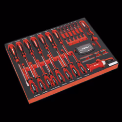 Tool Tray with Screwdriver Set 72pc
