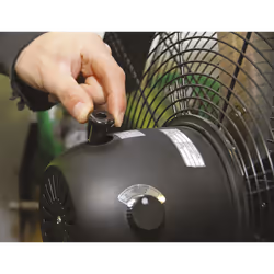 Sealey Hvf20Po Industrial High Velocity Oscillating Pedestal Fan 20In 230V