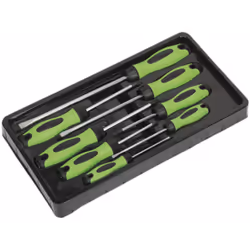 Screwdriver Set 8pc Hi-Vis Green - Additional view 4