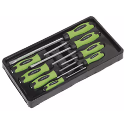 Screwdriver Set 8pc Hammer-Thru Hi-Vis Green - Additional view 4