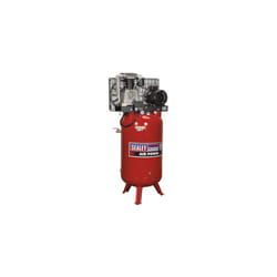Sealey SACV52775B Compressor 270ltr Vertical Belt Drive 7.5hp 3ph 2-Stage