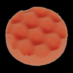 Buffing & Polishing Foam Head Hook-and-Loop &#216;80 x 25mm Orange/Firm