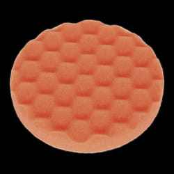 Buffing & Polishing Foam Head Hook & Loop &#216;150 x 25mm Orange/Firm