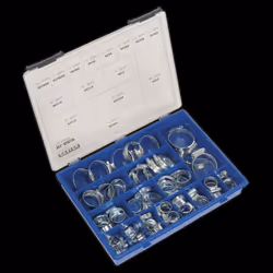 HI-GRIP&#174; Hose Clip Assortment 81pc Sizes &#216;9.5-55mm