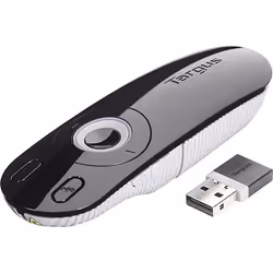 Targus Laser Presentation Remote wireless presenter Black, Grey - Additional view 5