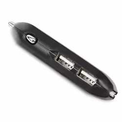 Targus APD751EU, Auto, Cigar lighter, Black