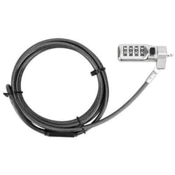 Targus DEFCON cable lock Black, Stainless steel 2 m