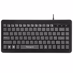 Targus AKB631UKZ, Mini, Wired, USB, QWERTY, Black