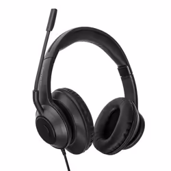 Targus AEH102GL headphones/headset Wired Head-band Calls/Music USB Type-A Black - Additional view 4