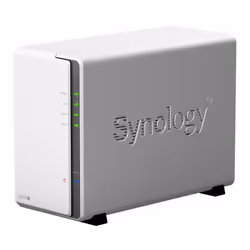 Synology DiskStation DS218J NAS Compact Marvell Armada 385 88F6820 0.512 GB DDR3 8 TB HDD DiskStation Manager White