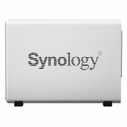 Synology DiskStation DS218J NAS Compact Marvell Armada 385 88F6820 0.512 GB DDR3 8 TB HDD DiskStation Manager White