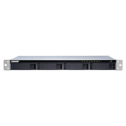 QNAP TS-431XeU NAS Rack (1U) Annapurna Labs Alpine AL-314 2 GB DDR3 16 TB HDD QNAP Turbo System Aluminium, Black
