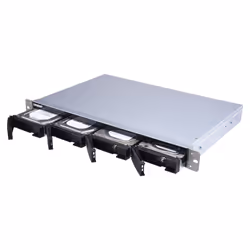 QNAP TS-431XeU NAS Rack (1U) Annapurna Labs Alpine AL-314 2 GB DDR3 16 TB HDD QNAP Turbo System Aluminium, Black
